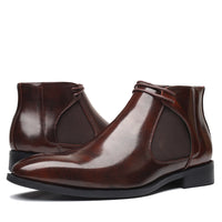 Pointed Small Leather Shoes Lightweight 48 Large Size Gentleman High Top