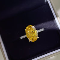 Fashionable Personality Gold-plated Female Diamond Ring