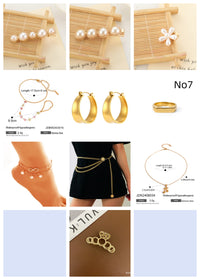 Chain multi-layer waist chain