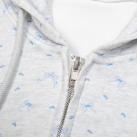 Printed Bowknot Small Floral Sweater