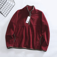 Polar Fleece Fashionable Warm Pullover Sweater
