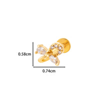 Stainless Steel Internal Thread Flat Bottom Rod Labret