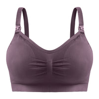 Women's Fashion Wireless Double Layer Seamless Detachable Breathable Bra