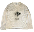 Round-neck Printed Long-sleeve Top Vintage Casual Style