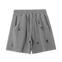 High Street Ins Washed And Worn Dyed Straight Shorts