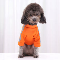 Tractionable Reflective Sweater Night Walking Dog Cat Pet Clothes