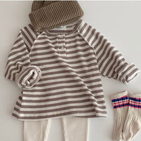 Autumn Children's Simple Casual All-match Knitted Sweater Top