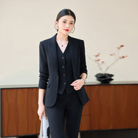 New Stylish Office Suit Waistcoat Three Piece Set