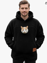Hooded Loose-fitting Casual Warm Hoodie