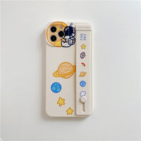 Moran Green Retractable Wristband Phone Case