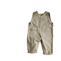 Children's Button Jumpsuit Spring And Autumn New