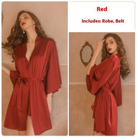 Sexy Pure Desire Sleepwear Lace Solid Color Strap Skirt