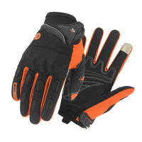 Touch-screen Anti-slip Wear-resistant All-finger Sports Gloves Motorcycle Outdoor