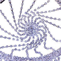 Fringed Breast Chain Shiny Hollow Sexy Diamond Body Chain