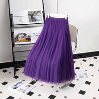New High-end Mesh Skirt For Spring And Autumn