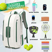 Multi-functional Bag Tennis Bag With Shoe Compartment Large Capacity
