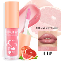 20 Colors Fruit Lip Lacquer Water Light Transparent Moisturizing
