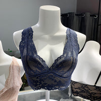 Womens French-style Backless Sexy Wireless Camisole Lingerie