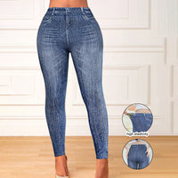 Womens Stretchy Breathable Slim-fit Leggings