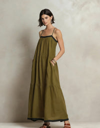 Loose Slimming Resort-Style Elegant Long Dress