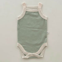 Newborn Cotton Sleeveless Jumpsuit Vest Garments
