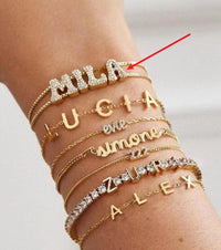 English Letters DIY Bracelet Necklace