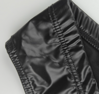 Men's Sexy Panties Imitation Leather Back Empty Thong