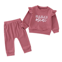 Men's And Women's Waffle Long-sleeve Suit
