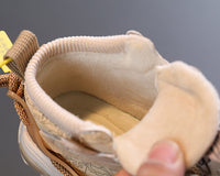 Boys' College Students Soft-soled Mid-top Sneakers