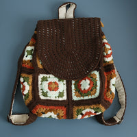 Handmade Wool Crocheted Ladies Shoulder Bag