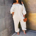 Linen European And American Women's Clothing Jumpsuit