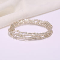 Women's Colorful Beaded Elastic Waist Chain