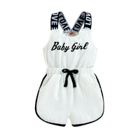 Children's Fashion Solid Color Romper Baby Gine