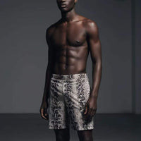 Breathable, Loose-Fitting Printed Shorts For Men