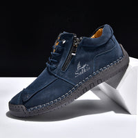 Hand-stitched Unisex Shoes With Soft Soles For Fallwinter