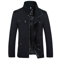 Men's Business Casual Jacket Slim Top Coat