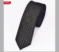 British Style Polyester Yarn Dyed Male 5cm Narrow Tie