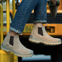 Work Safety Shoeselectric Welding Anti-smashing And Anti-stab One-step High-top