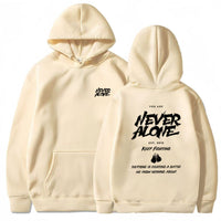 Unisex Casual Fashion Hoodie With Pocket Print