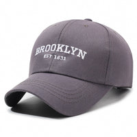 Embroidered Mens Sun-protective Baseball Cap