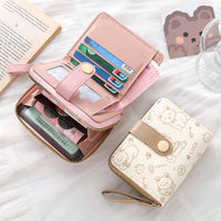 Simple And Cute Japanese-style Womens Clutch