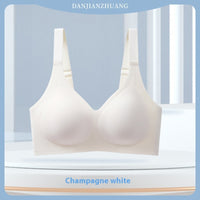 Plus Size Underwear Women's Big Chest And Small Jelly Stick Soft Support