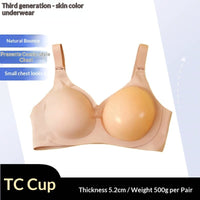 Silicone Fake Breast Bra For A Smaller Bust To Appear Larger