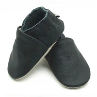 Baby Soft Bottom Solid Color Calf Leather Shoes Toddler Shoes