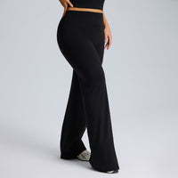 Plus-size Straight-leg Yoga Pants From Europe And The US