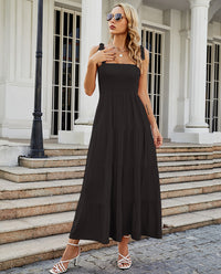 Womens Printed Long Slip Dress
