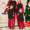 Plaid Printed Parent-child Pajamas Pajamas Suit
