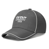 Cross-border Fashion New-style Fluorescent Strip Quick-drying Baseball Cap With Simple Embroidered Letters And Curved Brim Baseball Cap, Suitable For Daily Outings