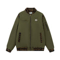 Fashion Stitching Flight Jacket Men