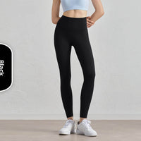 Peach Hip Sports Leggings High Waist Hip Lift Nude Feel